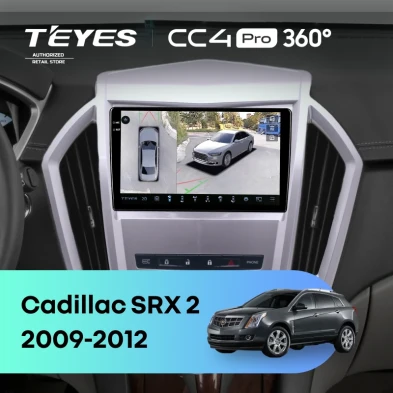 Штатная магнитола Teyes CC4 Pro 360 12/256 Cadillac SRX 2 (2009-2012)