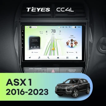 Штатная магнитола Teyes CC4L 6/64 Mitsubishi ASX (2016-2026) Тип-B Правый руль