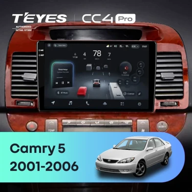 Штатная магнитола Teyes CC4 Pro 8/128 Toyota Camry 5 XV 30 (2001-2006) Тип-B
