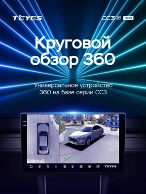 Штатная магнитола Teyes CC3 2K 360 6/128 Kia Ceed 2 JD (2012-2018) (матовая)