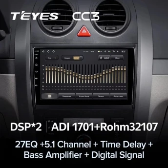 Штатная магнитола Teyes CC3 4/32 Great Wall Hover H3 H5 (2011-2016)