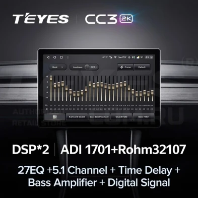 Штатная магнитола Teyes CC3 2K 4/64 Volkswagen Tiguan 2 (2016-2022) Тип-B (13")