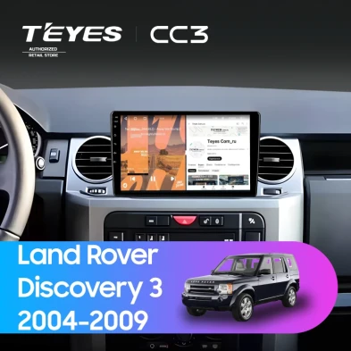 Штатная магнитола Teyes CC3 4/32 Land Rover Discovery 3 (2004-2009) F2