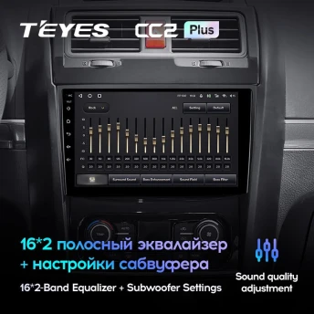 Штатная магнитола Teyes CC2 Plus 4/64 Great Wall Hover H5 (2010-2017)