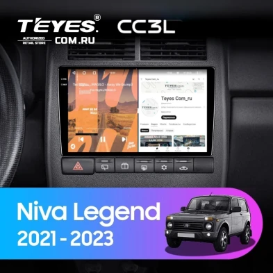 Штатная магнитола Teyes CC3L 4/32 Lada Niva Legend (2021-2023)