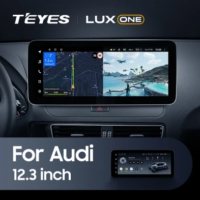 Штатная магнитола Teyes LUX ONE 4/64 Audi Q5 8R (2008-2017) Тип-A