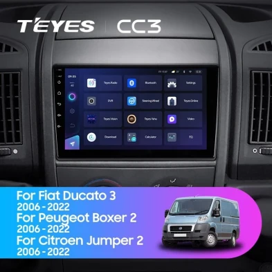 Штатная магнитола Teyes CC3 4/32 Citroen Jumper 2 (2006-2022)