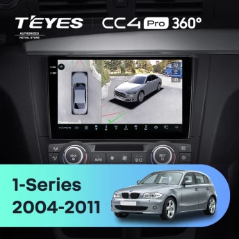 Штатная магнитола Teyes CC4 Pro 360 8/128 BMW 1 серия E88 E82 E81 E87 (2004-2011) F1