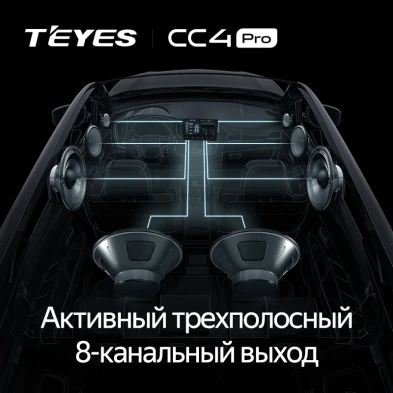Штатная магнитола Teyes CC4 Pro 12/256 Brilliance M2 (BS4) (2006-2010)