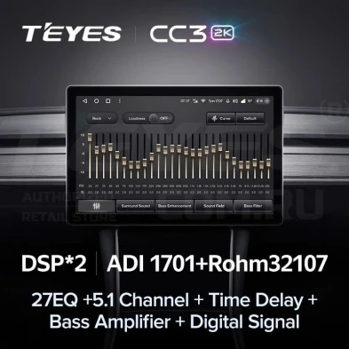 Штатная магнитола Teyes CC3 2K 4/64 Volkswagen Multivan T5 (2009-2015) (11")